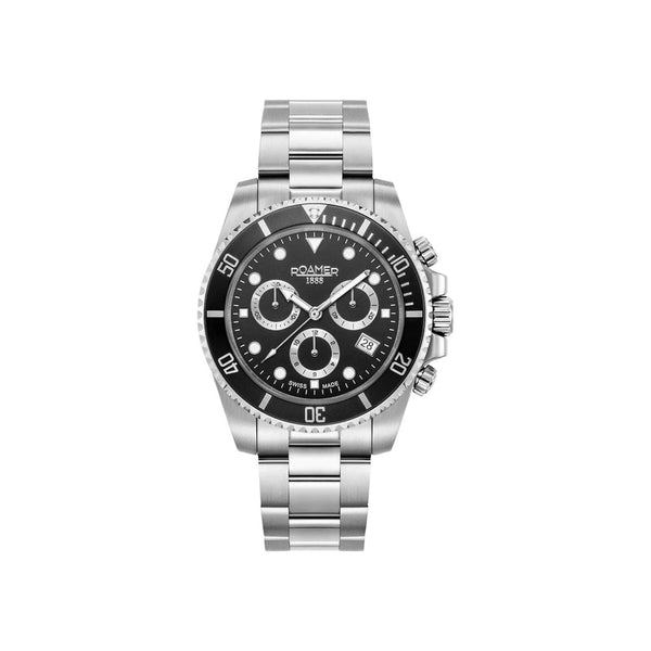 Roamer Deep Sea 100 851837415520 Herrenuhr Chronograph - Default Title