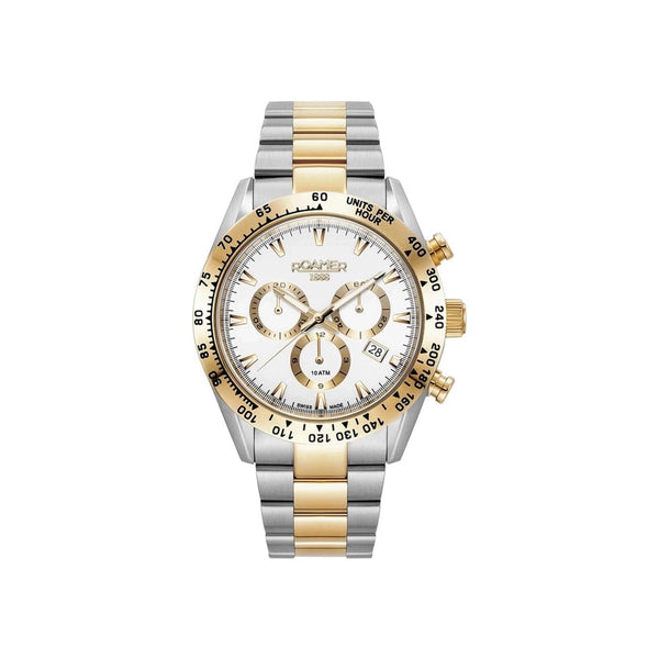 Roamer Monza 100 850837471520 Herrenuhr Chronograph - Default Title