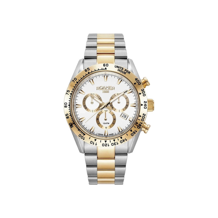 Roamer Monza 100 850837471520 Herrenuhr Chronograph - Default Title