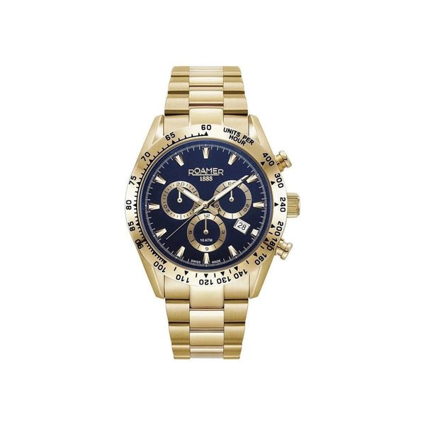 Roamer Monza 100 850837484520 Herrenuhr Chronograph - Default Title