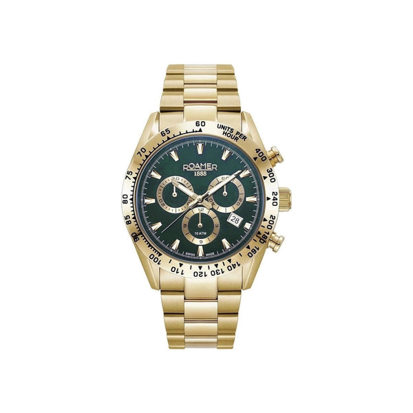Roamer Monza 100 850837487520 Herrenuhr Chronograph - Default Title