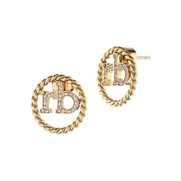 Roccobarocco Damen Ohrstecker RBJ0008GP - Roccobarocco - Main Product Image
