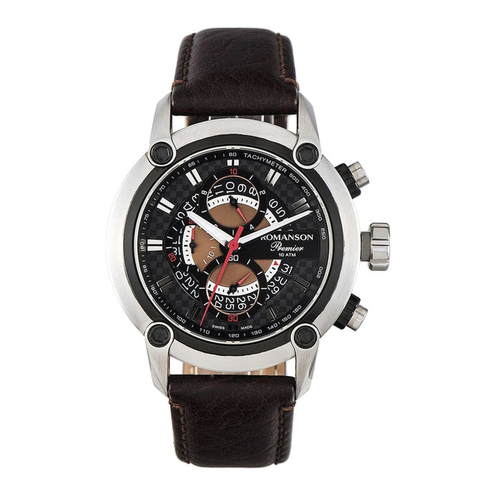 Romanson Premier PL2642HM1DA32W Herrenuhr Chronograph