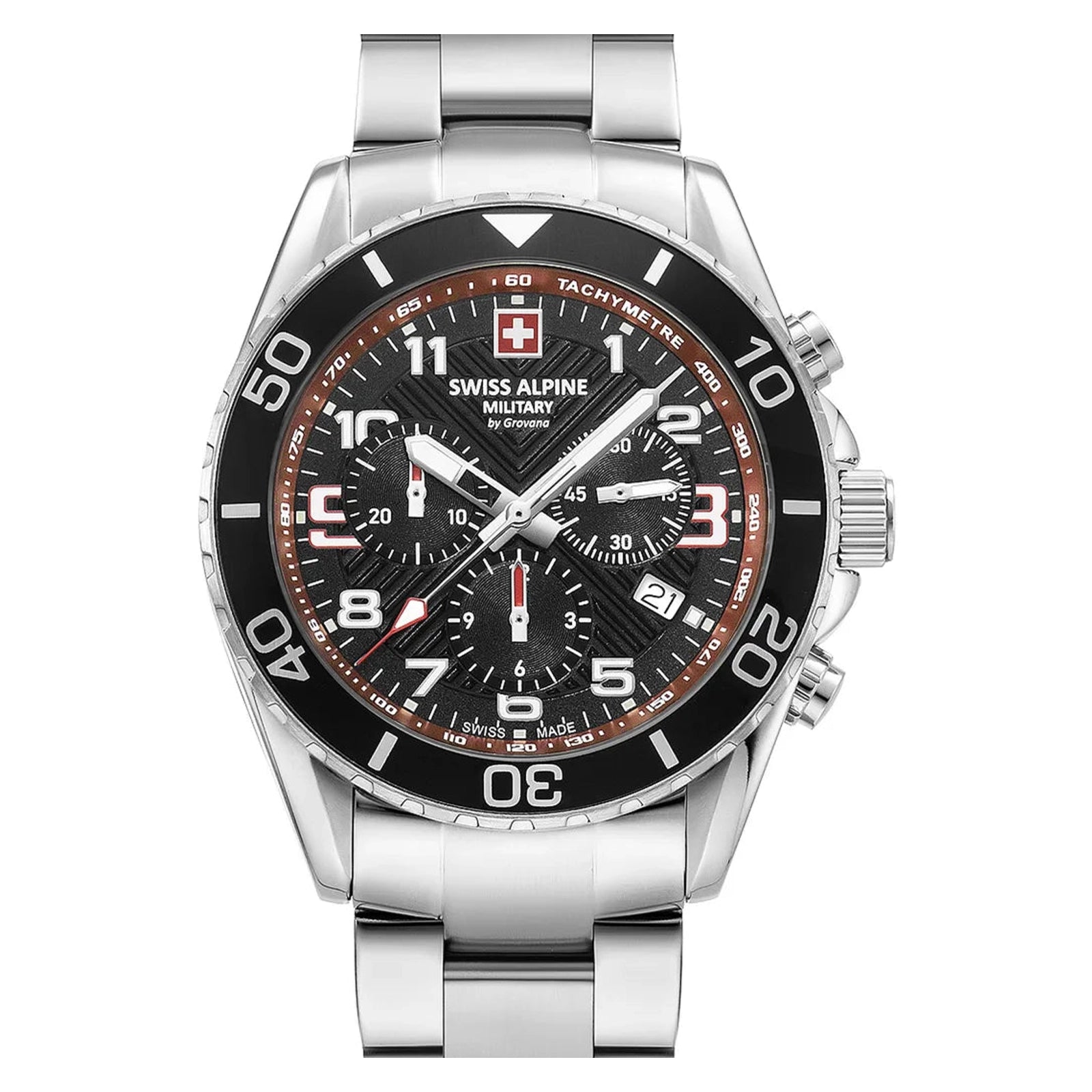 Swiss Alpine Military 7029.9136SAM Herrenuhr Chronograph - Swiss Alpine Military 7029.9136SAM Herrenuhr Chronograph - View 7