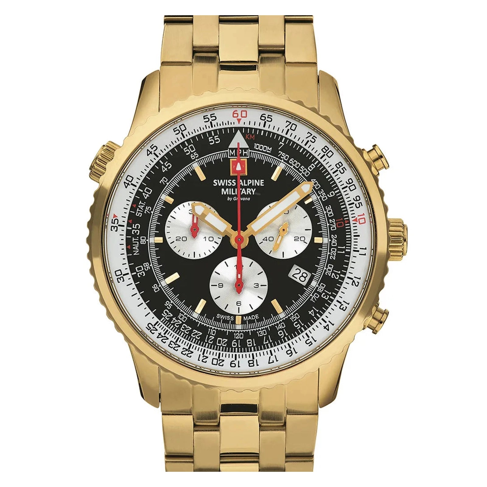 Swiss Alpine Military 7078.9117SAM Herrenuhr Chronograph - Swiss Alpine Military 7078.9117SAM Herrenuhr Chronograph - View 5
