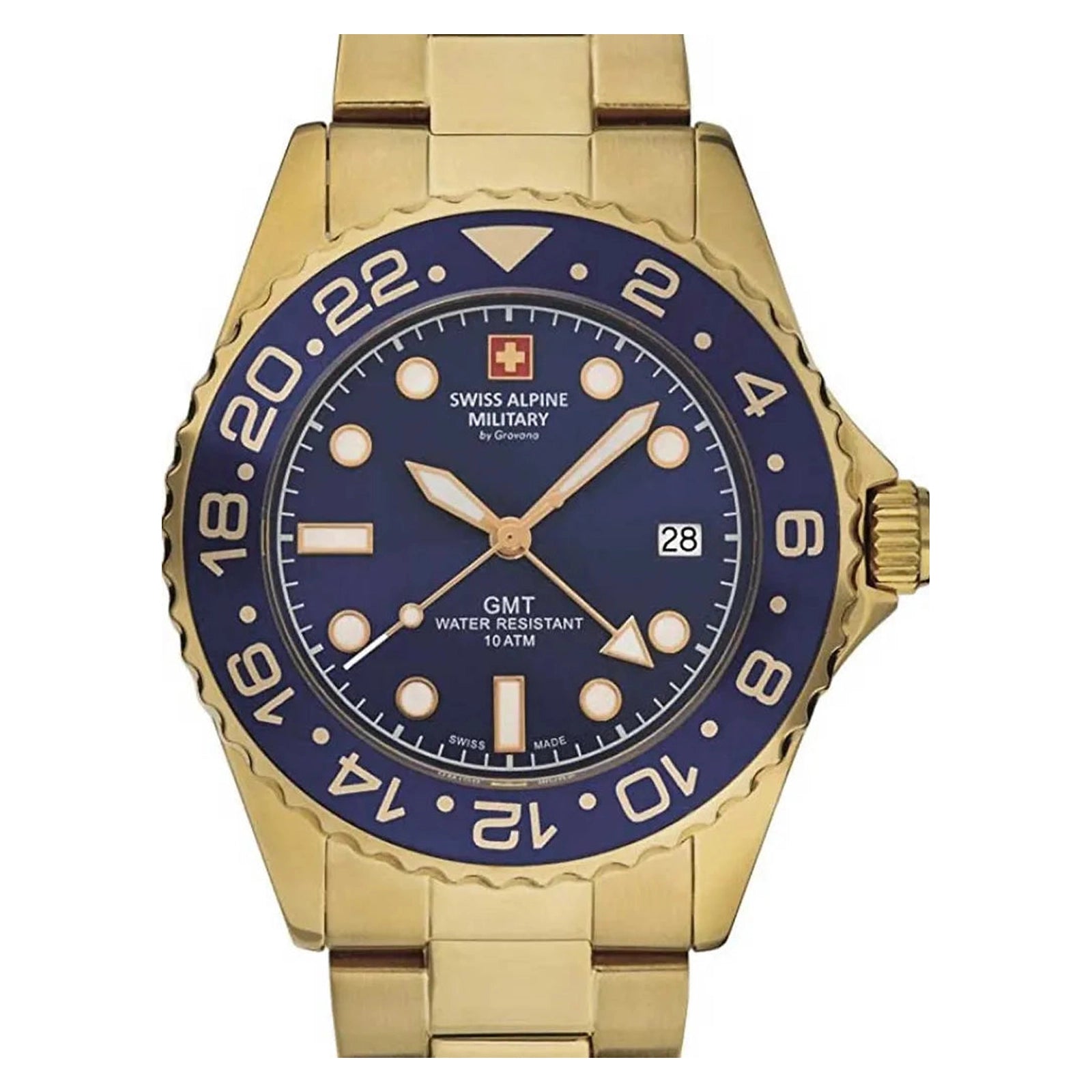 Swiss Alpine Military GMT 7052.1115SAM Herrenuhr - Swiss Alpine Military GMT 7052.1115SAM Herrenuhr - View 6