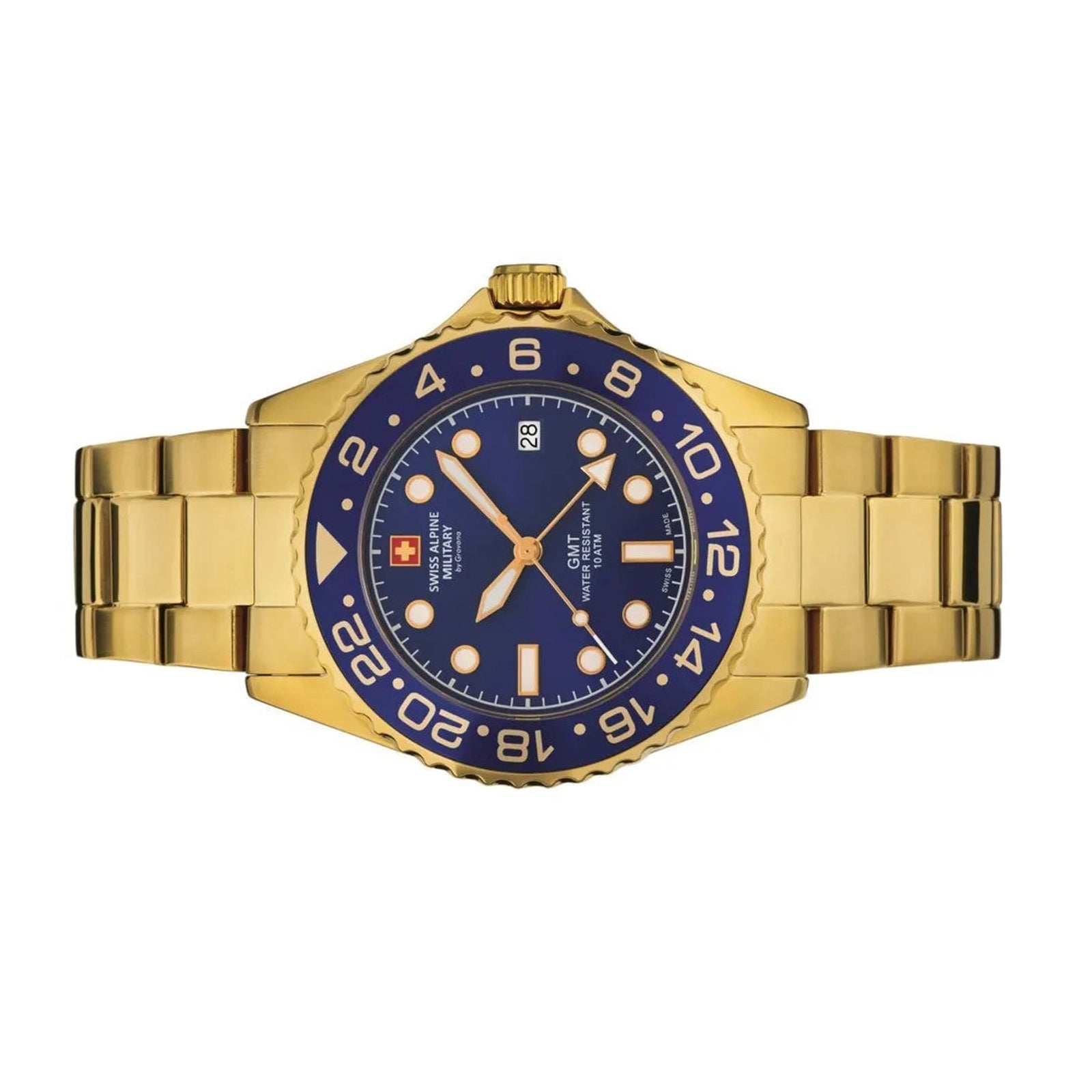 Swiss Alpine Military GMT 7052.1115SAM Herrenuhr - Swiss Alpine Military GMT 7052.1115SAM Herrenuhr - View 3