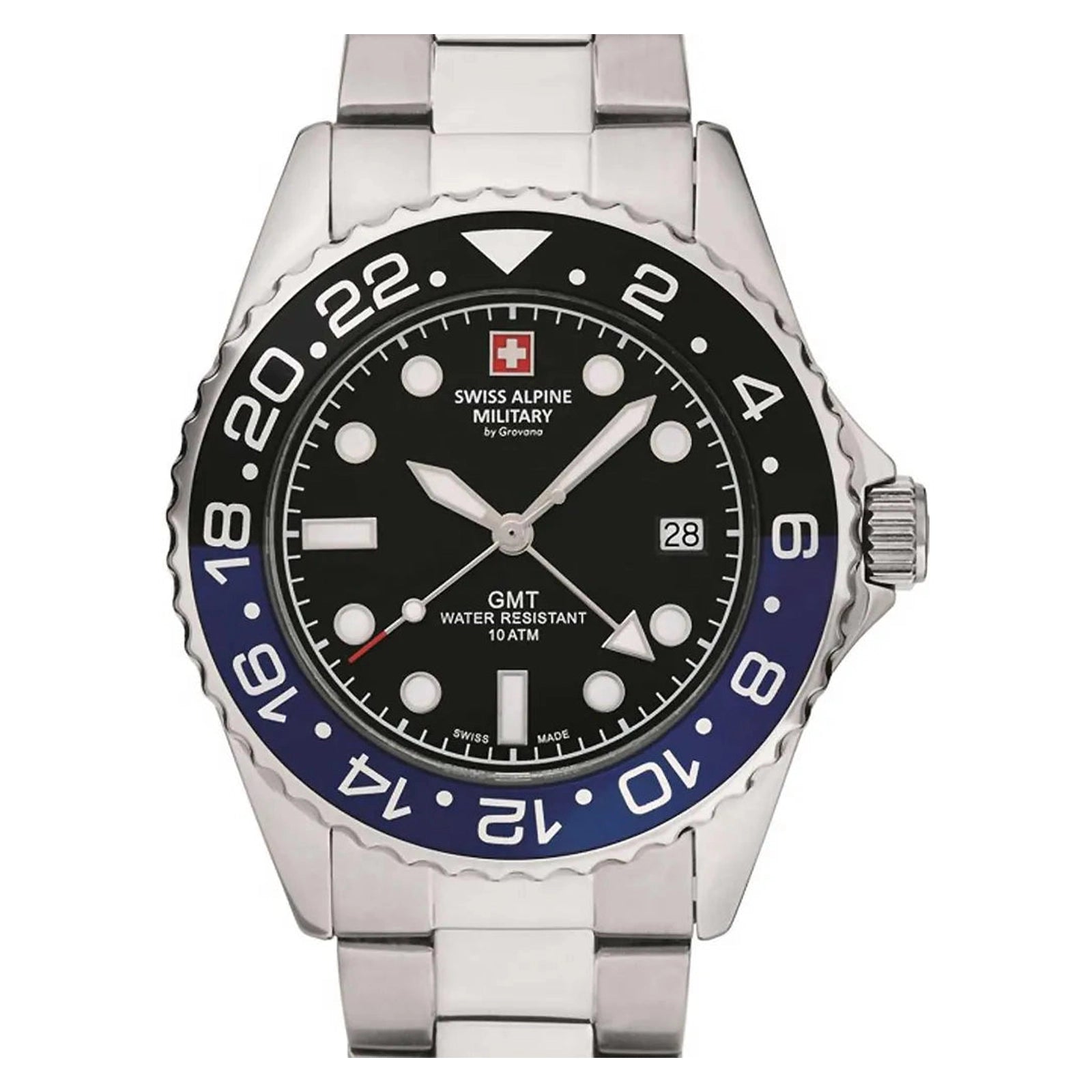 Swiss Alpine Military GMT 7052.1132SAM Herrenuhr - Swiss Alpine Military GMT 7052.1132SAM Herrenuhr - View 9