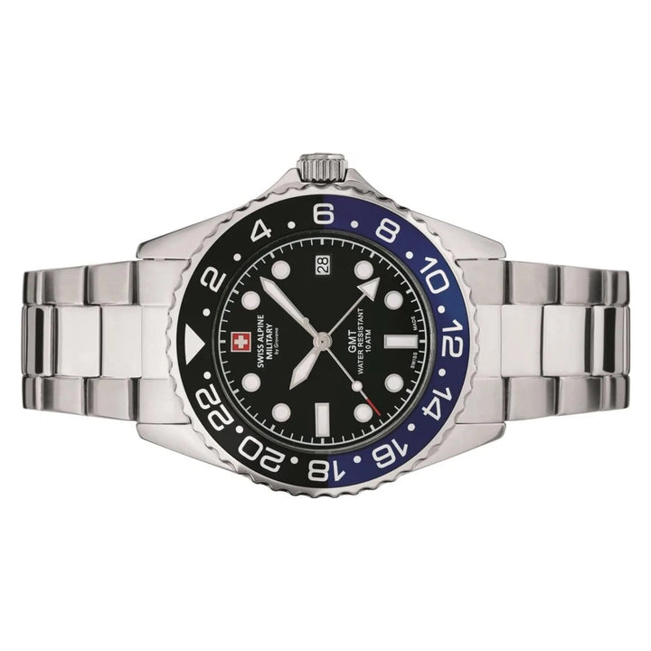 Swiss Alpine Military GMT 7052.1132SAM Herrenuhr - Swiss Alpine Military GMT 7052.1132SAM Herrenuhr - View 3