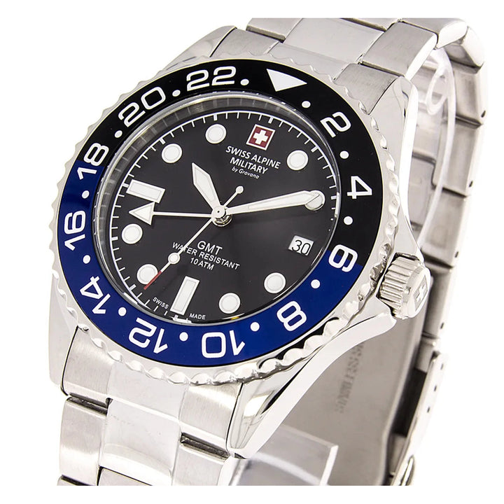 Swiss Alpine Military GMT 7052.1132SAM Herrenuhr - Swiss Alpine Military GMT 7052.1132SAM Herrenuhr - View 5