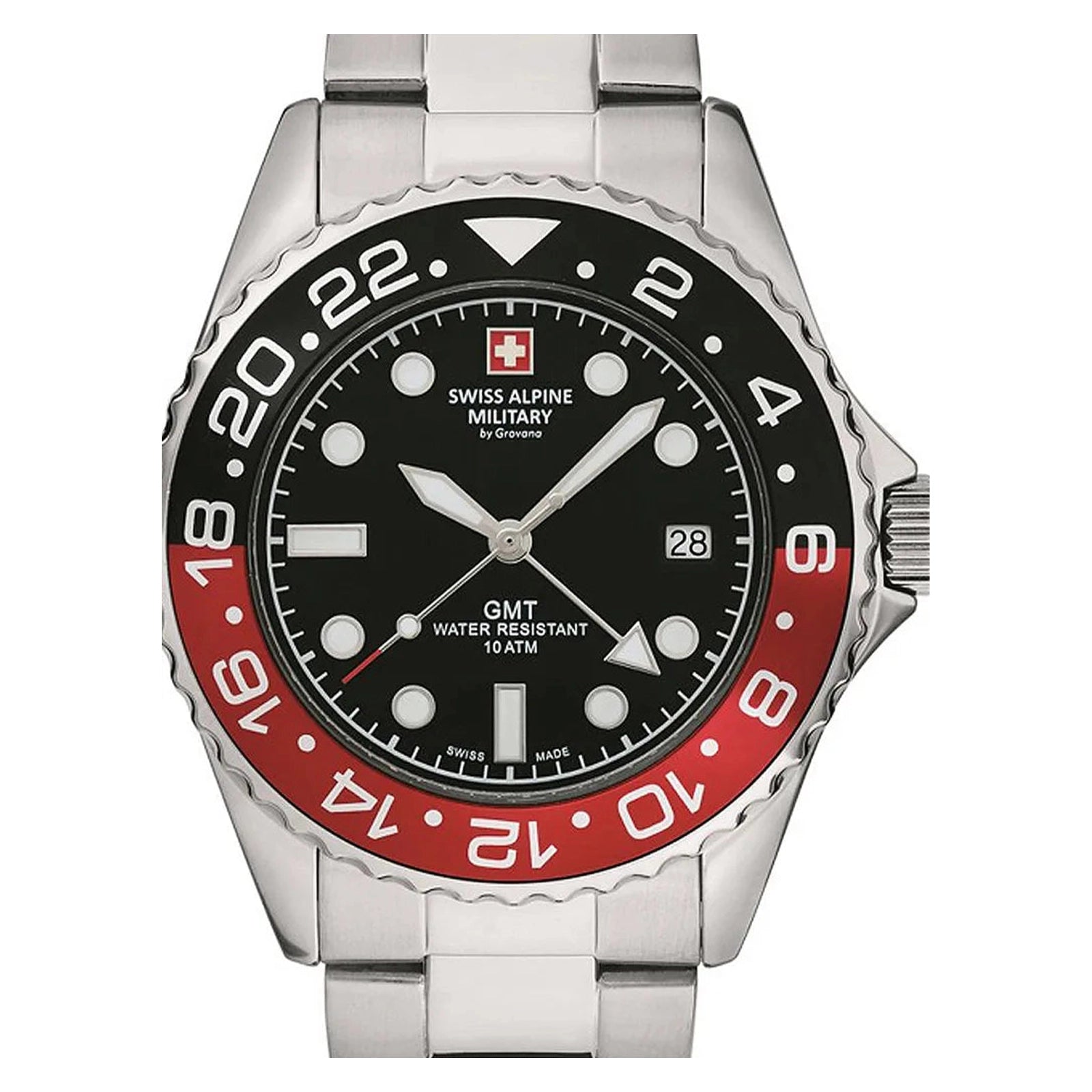 Swiss Alpine Military GMT 7052.1136SAM Herrenuhr - Swiss Alpine Military GMT 7052.1136SAM Herrenuhr - View 5
