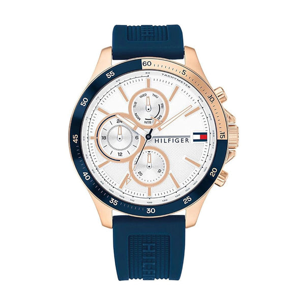 Tommy Hilfiger Bank 1791778 Herrenuhr - Tommy Hilfiger Bank 1791778 Herrenuhr